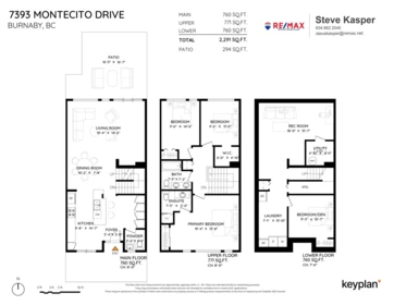 Playground / Recreational Area Near 7393 Montecito Drive, Burnaby, BC