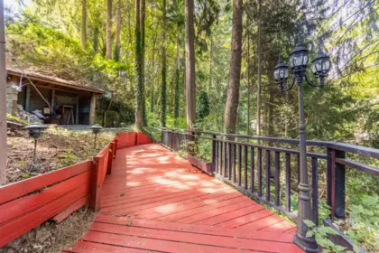 Aerial View of 3200 Bosun Place, Coquitlam, BC
