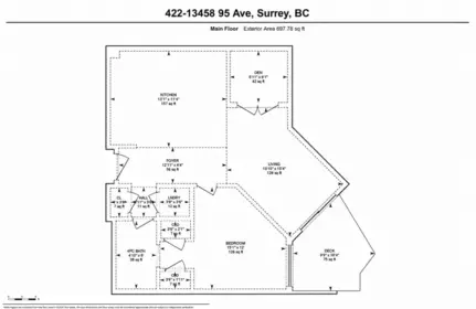 Primary Bedroom Photo of 422 13458 95 Avenue, Surrey, BC