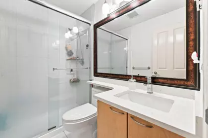 Basement Recreation Room Photo of 9 12778 66 Avenue, Surrey, BC