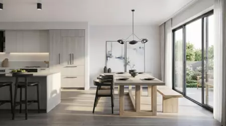Breakfast Nook Photo of 103 4383 Willow Street, Vancouver, BC