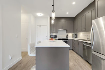 Kitchen Island Photo of 301 18811 72 Avenue, Surrey, BC