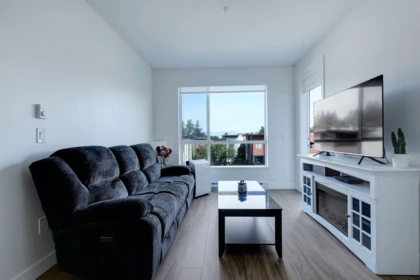 Living Room Photo of 301 18811 72 Avenue, Surrey, BC