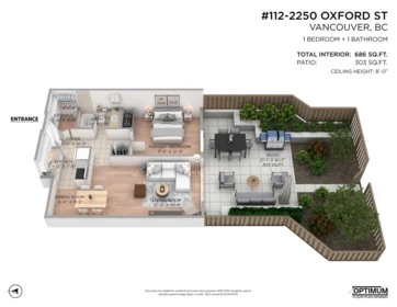 112 2250 Oxford Street, Vancouver, BC, Vancouver — Apartment/Condo for sale