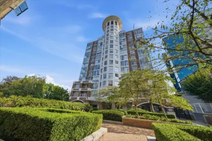 Aerial View of 502 1255 Main Street, Vancouver, BC