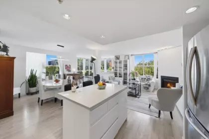 Kitchen Island Photo of 502 1255 Main Street, Vancouver, BC