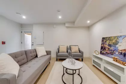 Living Room Photo of 1 7270 17th Avenue, Burnaby, BC