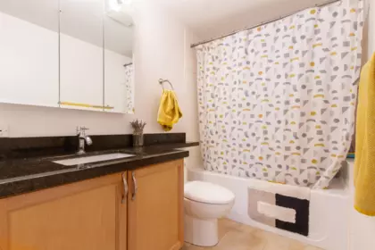 Guest Bathroom Photo of 310 1466 Pemberton Avenue, Squamish, BC