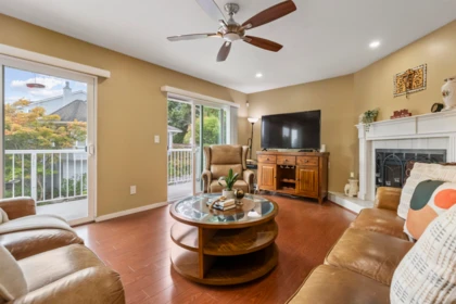 Exterior Rear Photo of 101 1180 Falcon Drive, Coquitlam, BC