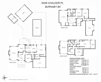 Exterior Rear Photo of 6408 Chaucer Place, Burnaby, BC