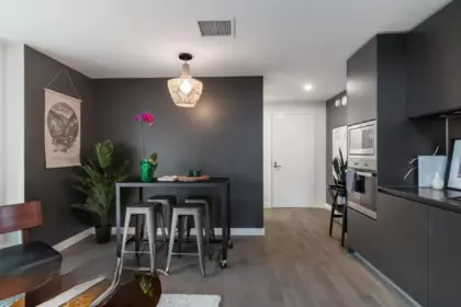 Dining Area Photo of 1901 1480 Howe Street, Vancouver, BC