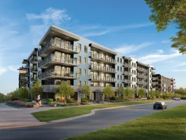 Exterior Rear Photo of A201 18088 72 Avenue, Surrey, BC