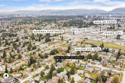 8676 August Drive, Surrey, BC, Surrey — Single Family Residence for sale