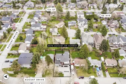 8676 August Drive, Surrey, BC, Surrey — Single Family Residence for sale