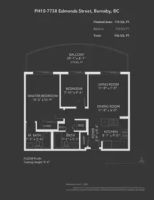 PH10 7738 Edmonds Street, Burnaby, BC, Burnaby — Apartment/Condo for sale