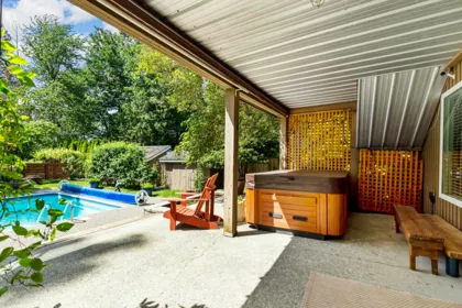Backyard Photo of 7691 Peterson Street, Mission, BC