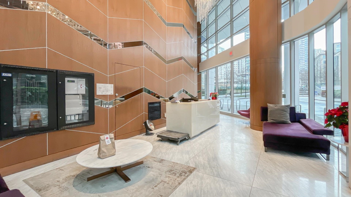 Dining Area Photo of 1205 68 Smithe Street, Vancouver, BC