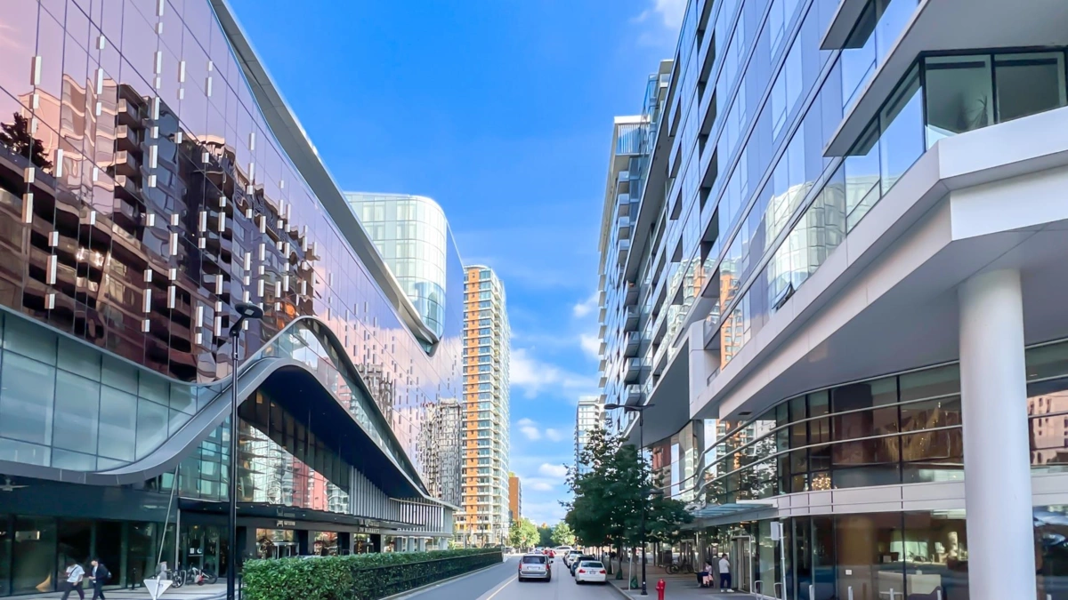 Exterior Rear Photo of 1205 68 Smithe Street, Vancouver, BC