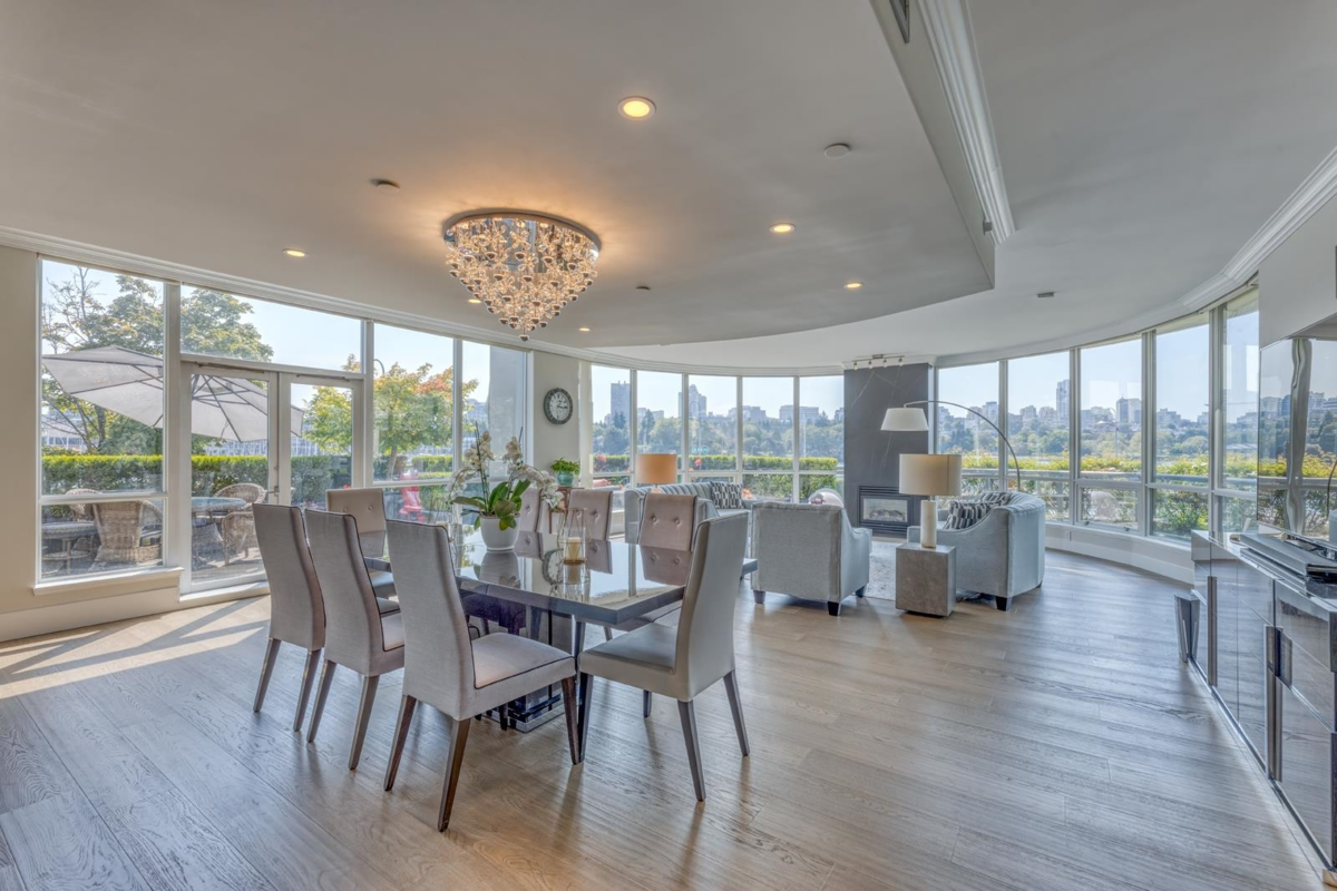 Bedroom 3 Photo of 110 1328 Marinaside Crescent, Vancouver, BC