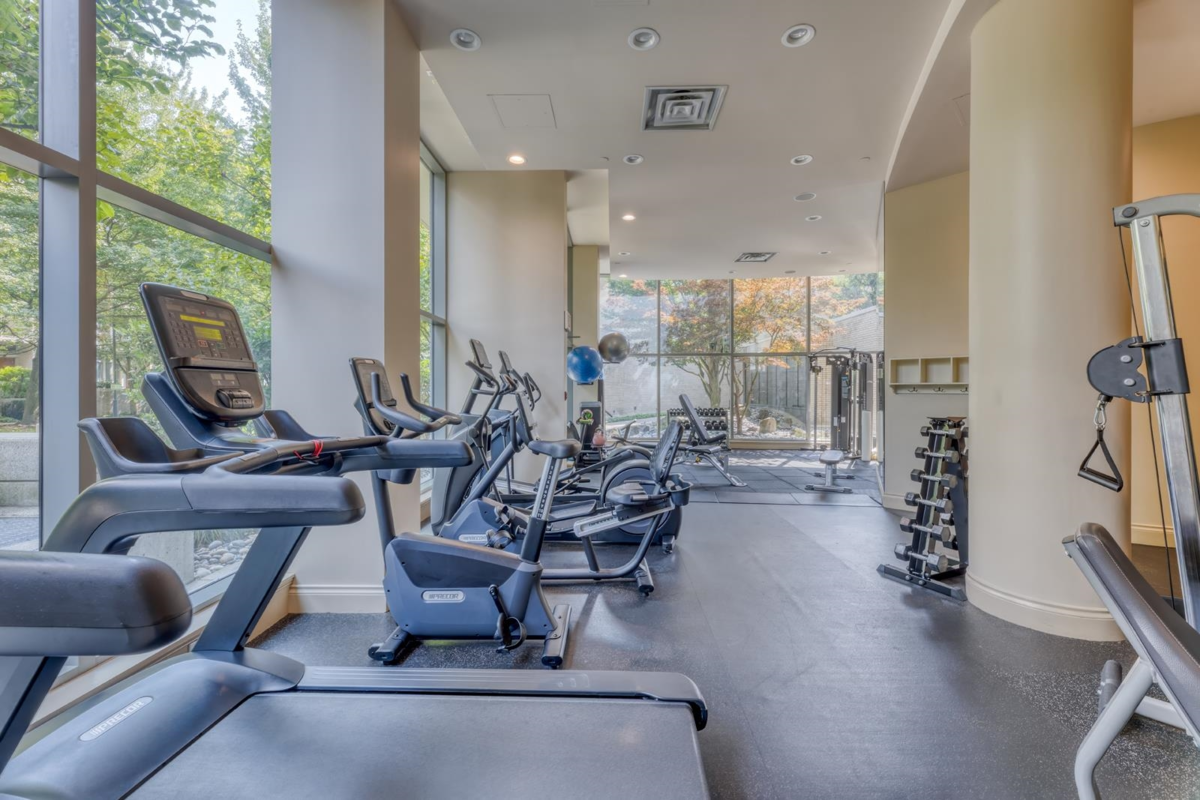 Fitness Center Photo Near 110 1328 Marinaside Crescent, Vancouver, BC