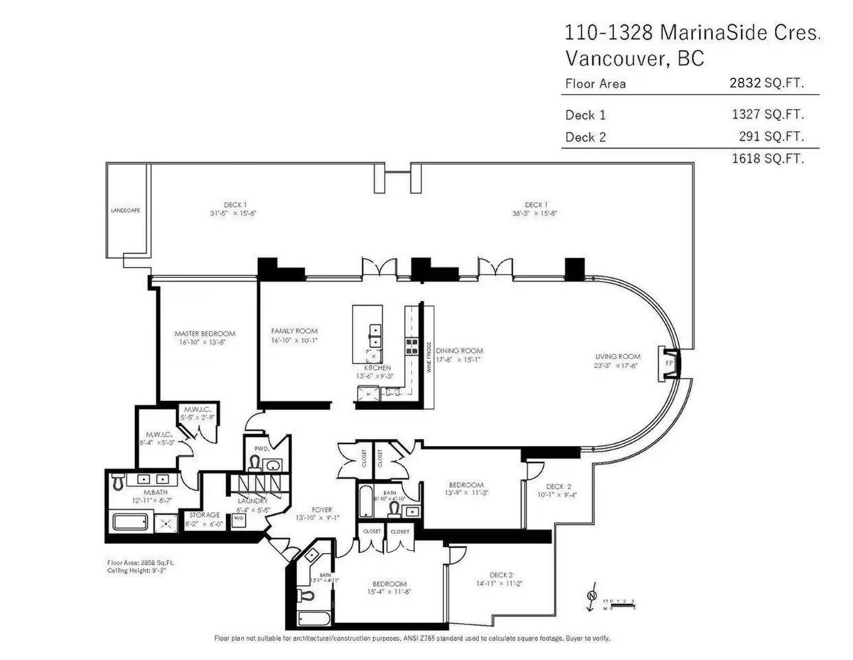 Playground / Recreational Area Near 110 1328 Marinaside Crescent, Vancouver, BC