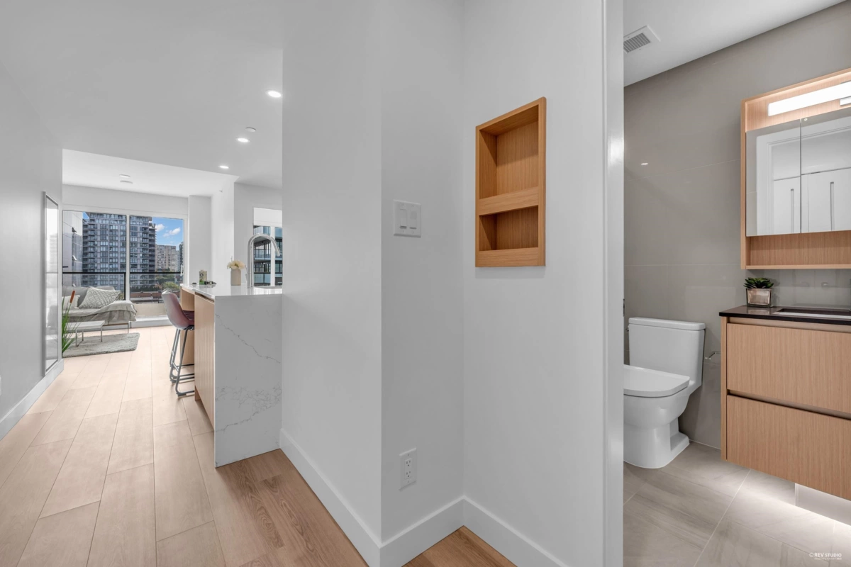 Powder Room Photo of 607 5593 No. 3 Road, Richmond, BC