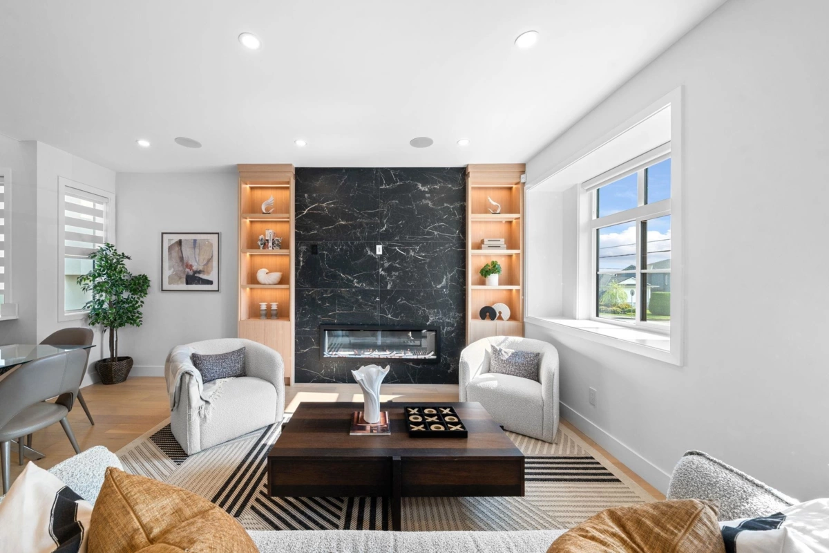 Living Room Photo of 7588 2nd Street, Burnaby, BC