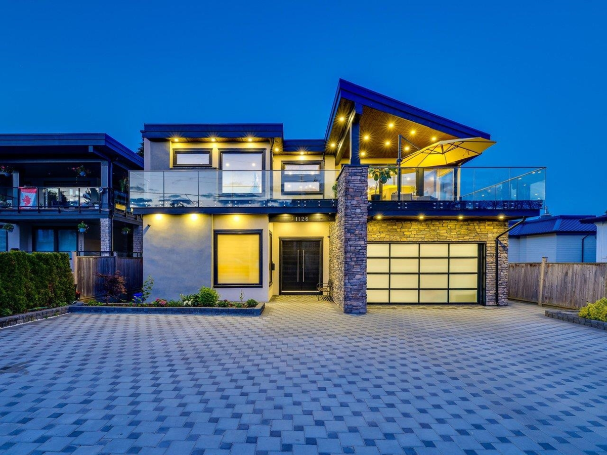 Exterior Rear Photo of 1126 Stevens Street, White Rock, BC