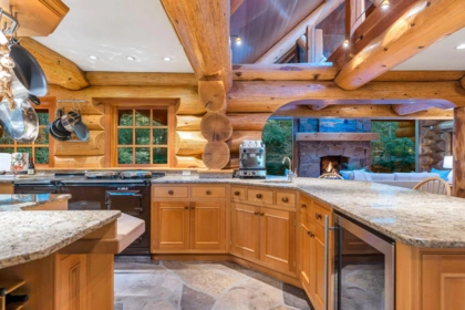Kitchen Island Photo of 4969 Horstman Lane, Whistler, BC