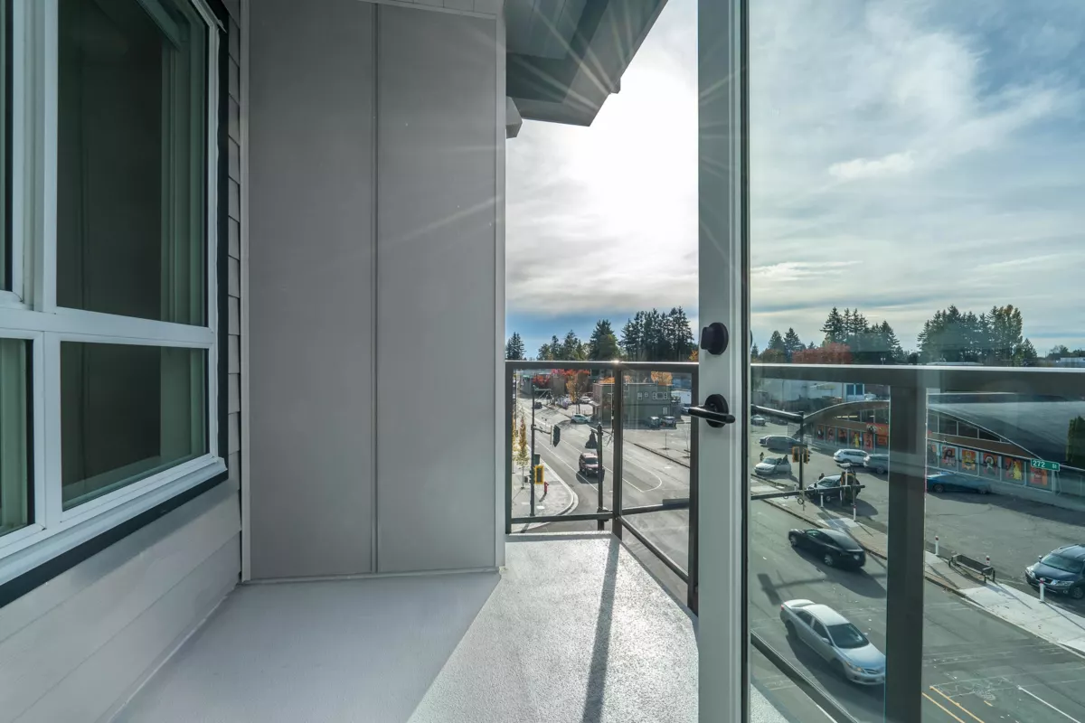 Outdoor Deck Photo of 401 27215 Aldergrove Town Centre Drive, Langley, BC