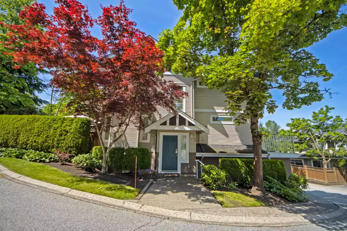 Exterior Rear Photo of 55 7488 Mulberry Place, Burnaby, BC