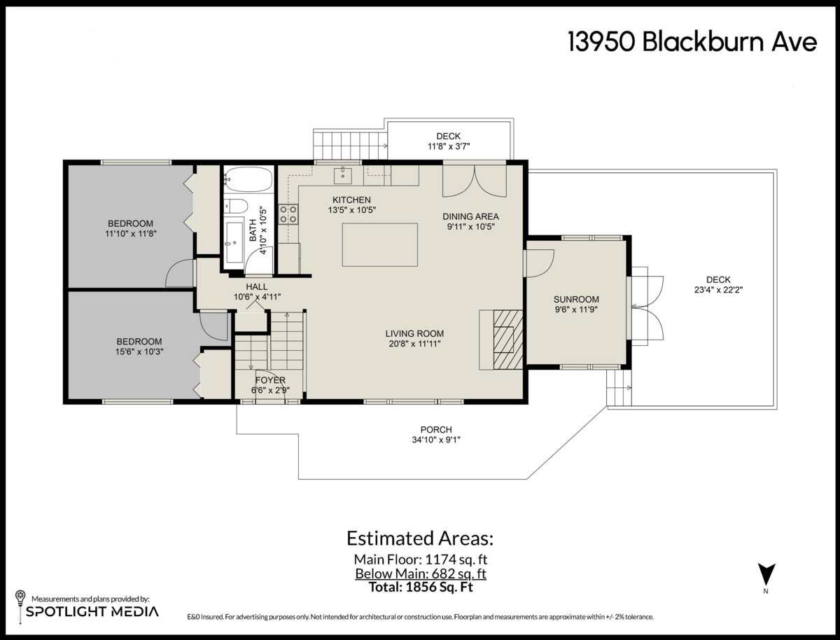 Outdoor Patio Photo of 13950 Blackburn Avenue, White Rock, BC