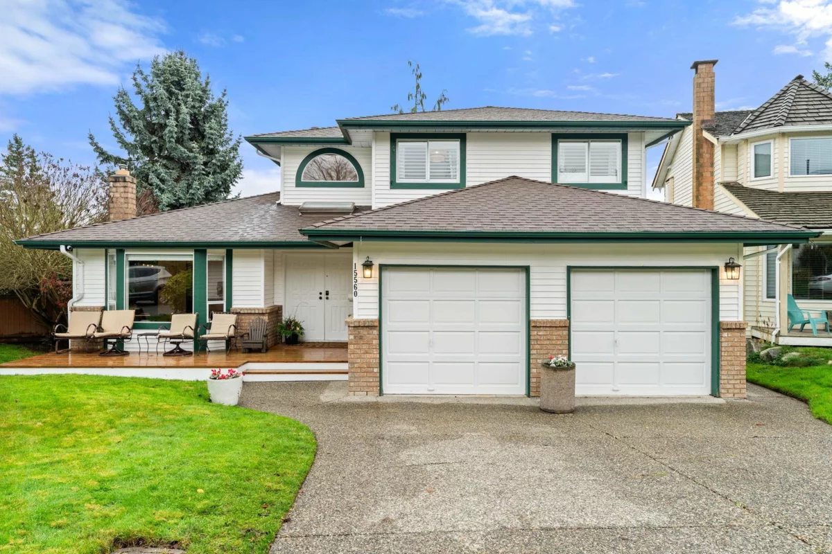 Exterior Rear Photo of 15560 Vista Drive, White Rock, BC