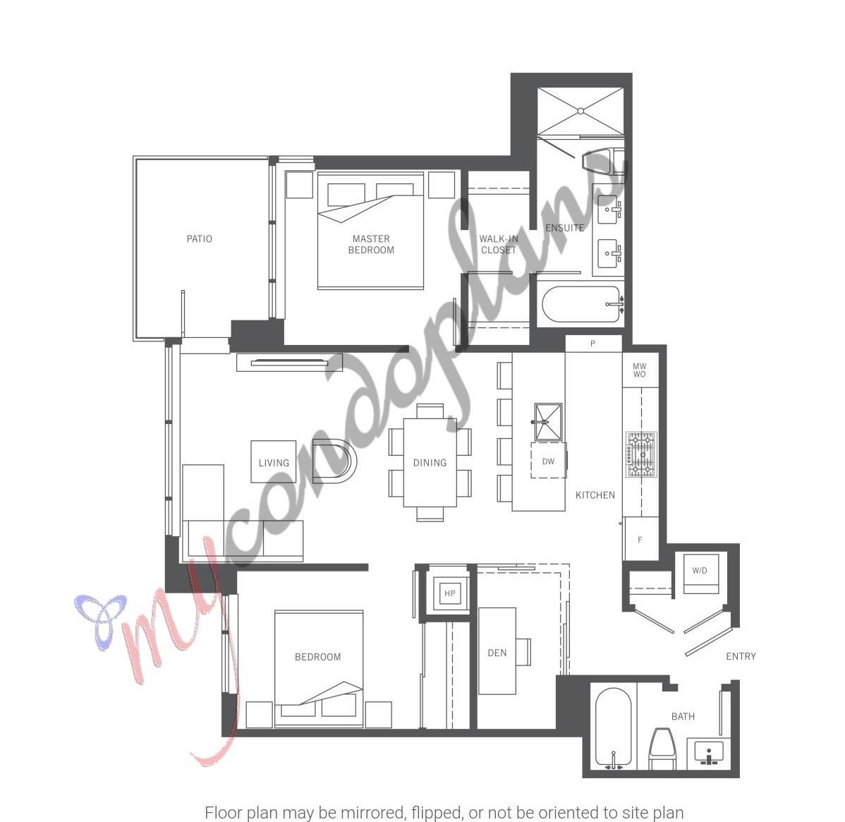 Hallway Photo of 703 6398 Silver Avenue, Burnaby, BC