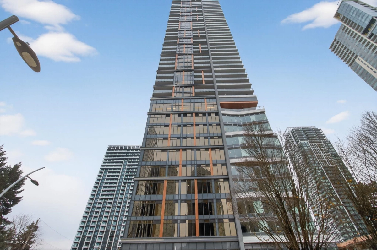 Exterior Rear Photo of 2603 6511 Sussex Avenue, Burnaby, BC