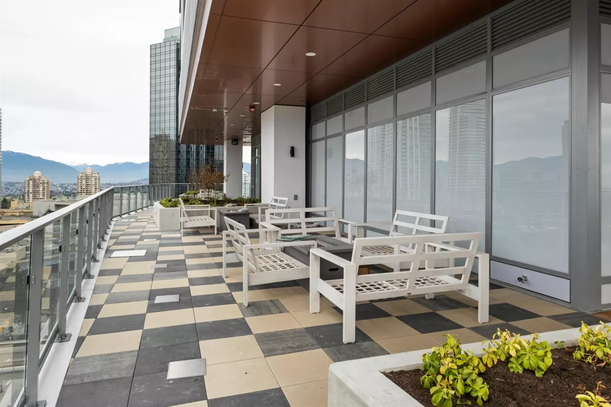 Outdoor Deck Photo of 2603 6511 Sussex Avenue, Burnaby, BC