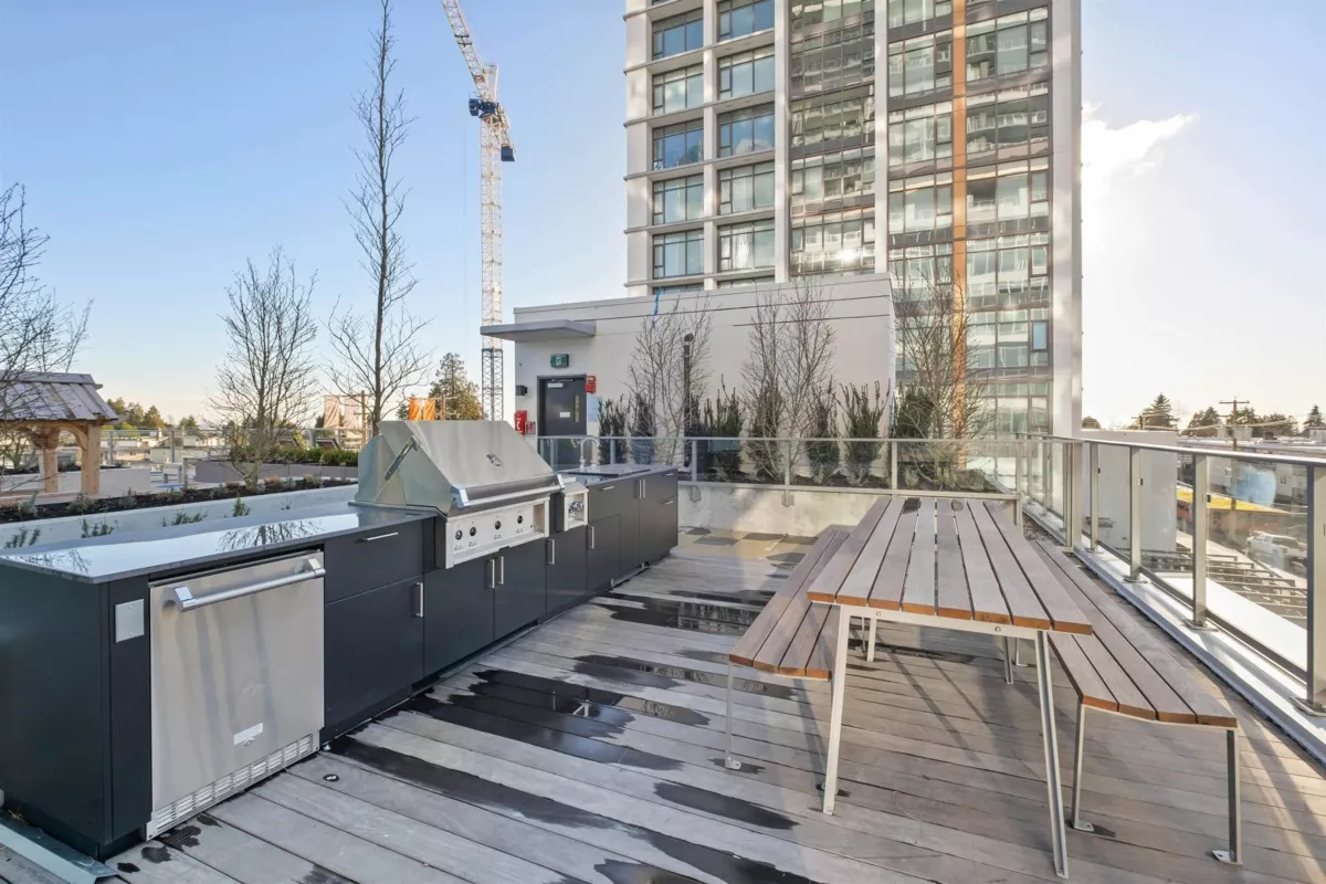 Outdoor Kitchen Photo of 2603 6511 Sussex Avenue, Burnaby, BC