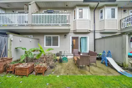 Aerial View of 32 7640 Blott Street, Mission, BC