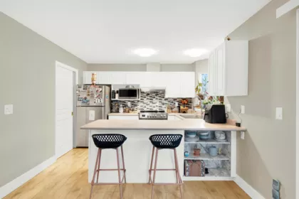 Kitchen Island Photo of 32 7640 Blott Street, Mission, BC