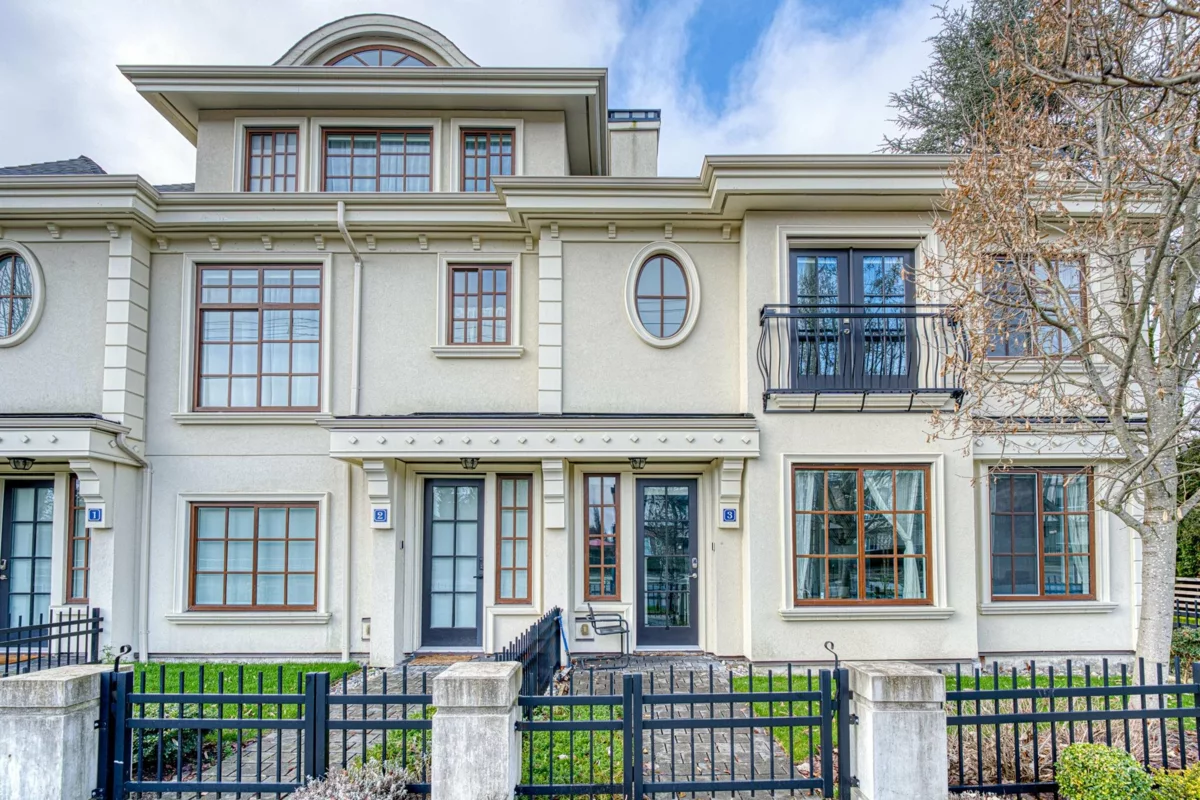 Exterior Rear Photo of 3 10495 No. 2 Road, Richmond, BC