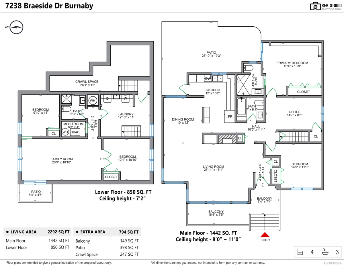Staircase Photo of 7238 Braeside Drive, Burnaby, BC