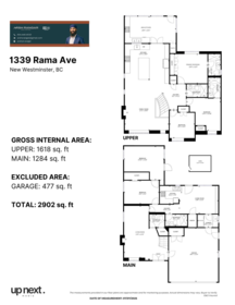 Exterior Rear Photo of 1339 Rama Avenue, New Westminster, BC