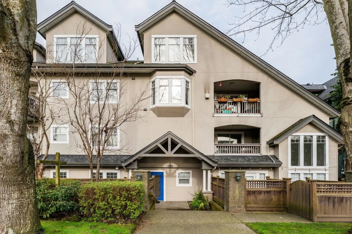 Exterior Rear Photo of 304 1989 W 1st Avenue, Vancouver, BC