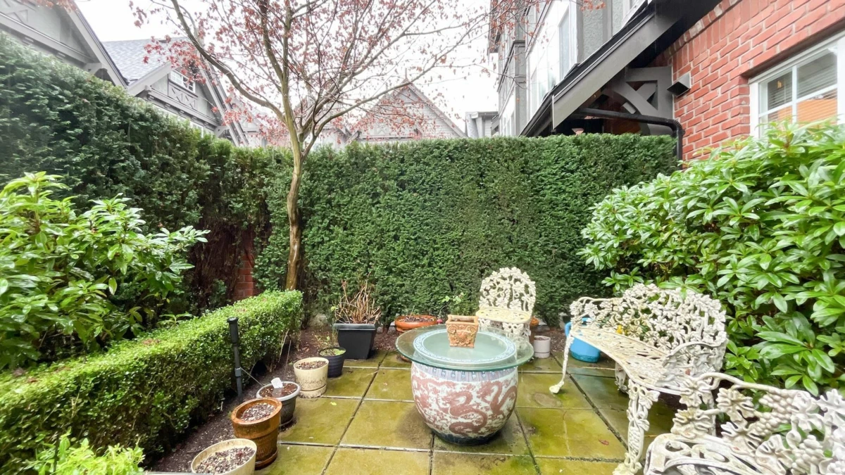 Backyard Photo of 5611 Willow Street, Vancouver, BC