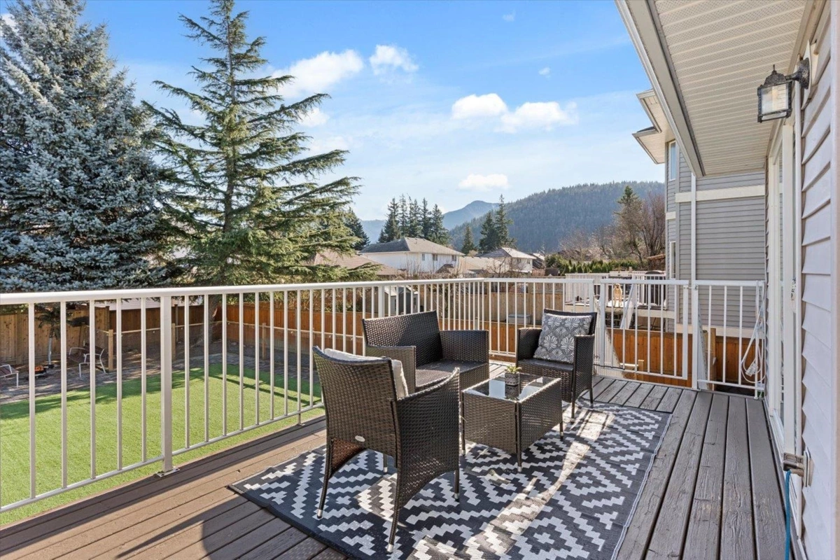 Aerial View of 5690 Lindys Drive, Chilliwack, BC