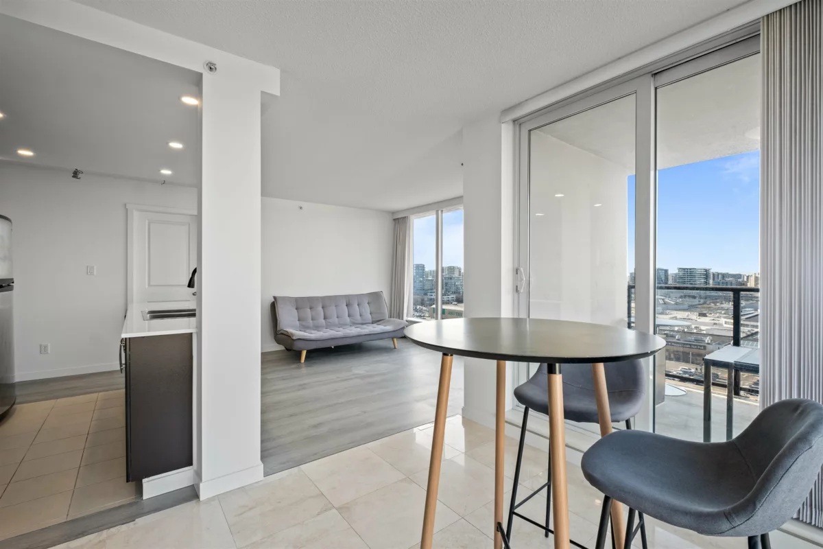 Dining Area Photo of 1601 5088 Kwantlen Street, Richmond, BC
