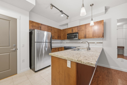Kitchen Island Photo of 309 11950 Harris Road, Pitt Meadows, BC