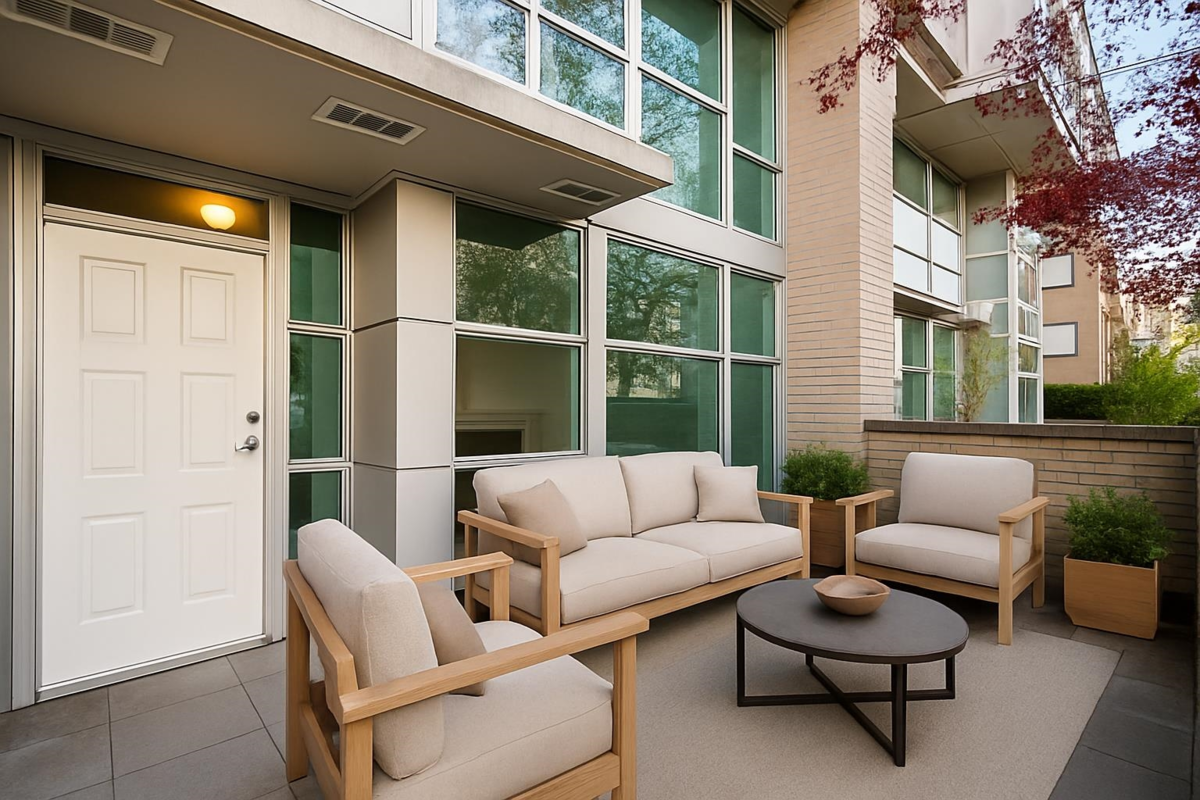 Entry Foyer Photo of TH6 168 E Esplanade Avenue, North Vancouver, BC