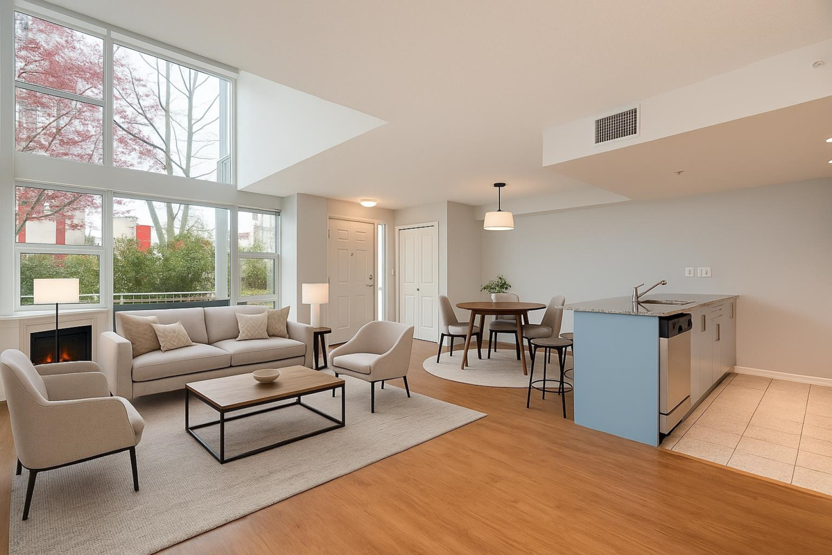 Exterior Rear Photo of TH6 168 E Esplanade Avenue, North Vancouver, BC