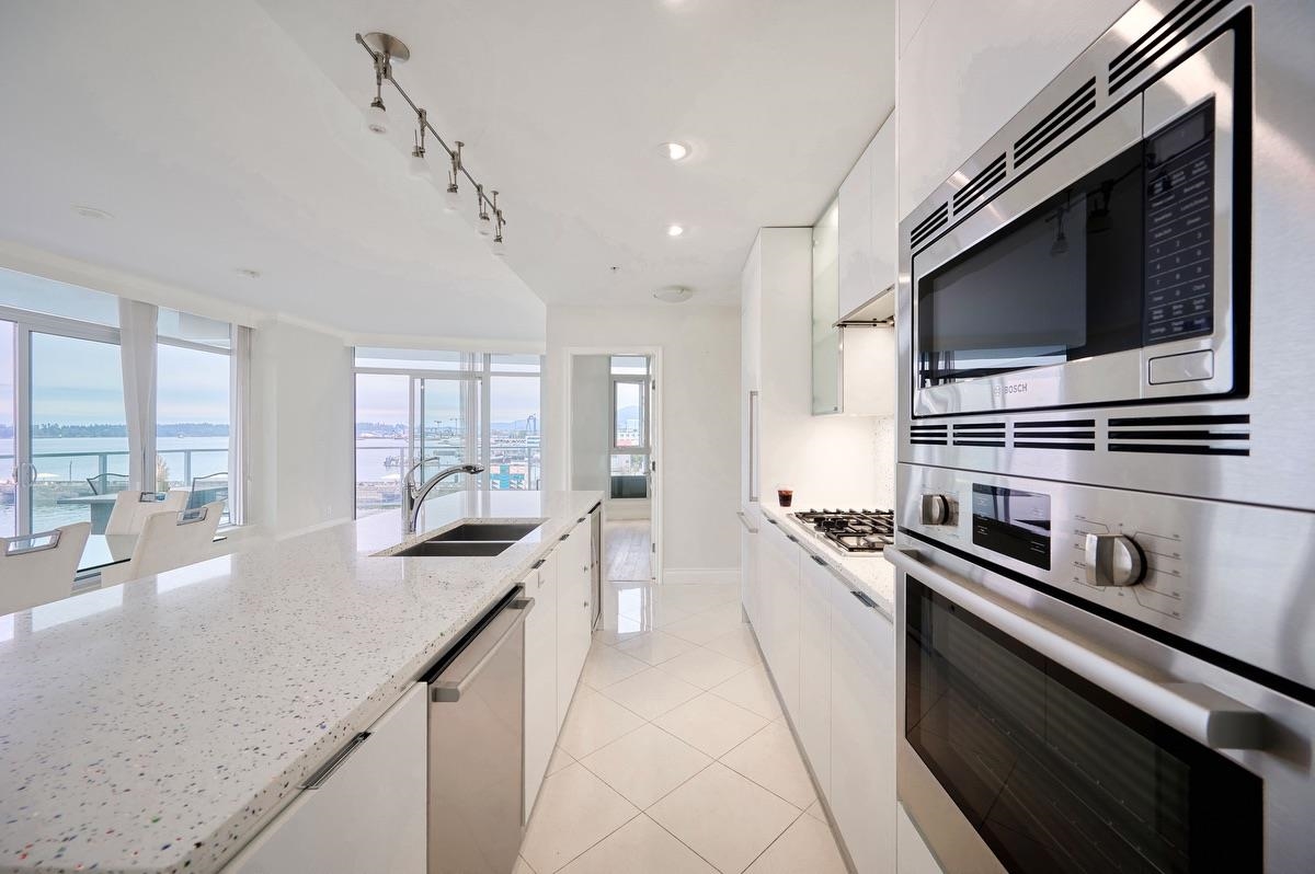 Dining Area Photo of 401 199 Victory Ship Way, North Vancouver, BC